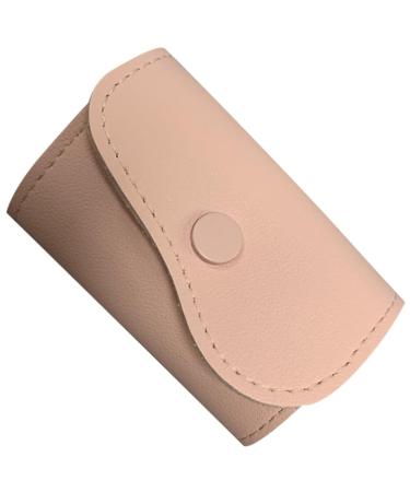 Beavorty Protective Sleeves Kutuzov Mikaberidze Nail Drill Bits Holder Nail Drill Bit Storage Container Folding Storage Bags Nail Drill Bits Storage Drill Bit Holder for Nails Nail Holder Pink