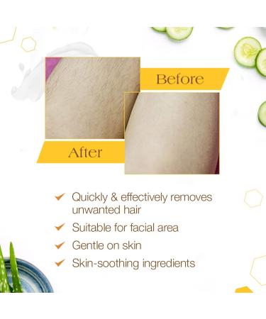 GiGi Facial Hair Removal Cream & Calming Balm Set - Smooth & Soothing Hair Removal Solution - Buy Online on GoSupps.com