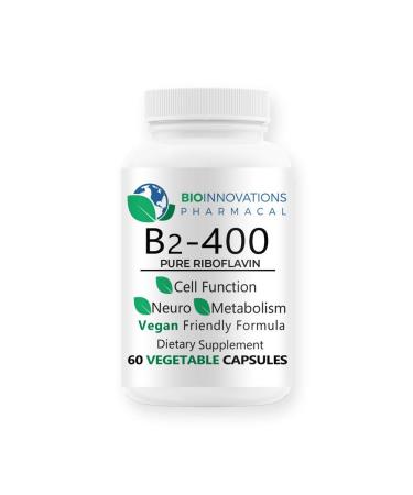 Bio-Innovations Pharmacal - B2-400 Riboflavin (60 Capsules)