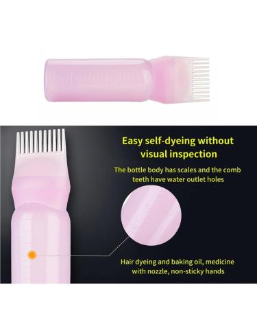 Generic Plastic Root Ridge Applicator Bottle - Graded Scale Hair Dye Tool for Home Salon | Reliable Styling Accessory No. 2 - Buy Online on GoSupps.com