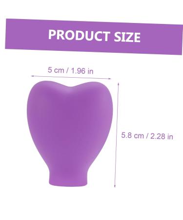 6-Piece Makeup Brush Dust Cover Set | Silicone Cosmetic Brush Holders & Lipstick Protection | Travel-Friendly Beauty Accessories - Buy Online on GoSupps.com