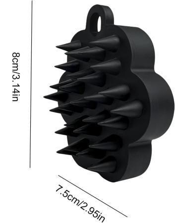 Rurunklee Scalp Peeling Massager | Silicone Shampoo Brush for All Ages - Best Hair & Head Skin Scrubber - Buy Online on GoSupps.com