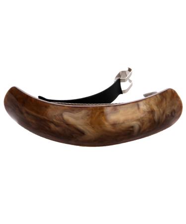 LONEEDY Retro Classic Large Barrettes Hair Pins Set for Women - Dark Gray, Beige, Dark Brown - Buy Online on GoSupps.com