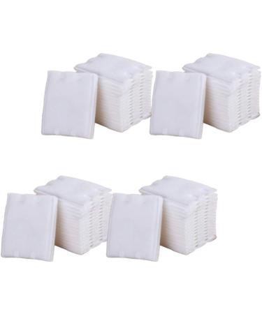 Minkissy Cotton Pads - Makeup Remover Squares for Baby & Cosmetic Use | 222 Soft Vlies Cushions - Buy Online on GoSupps.com