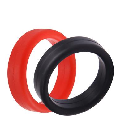 Relax 1 Pair Of Red And Black Free Flexibility Strength Exercises Massages Christmas Waist