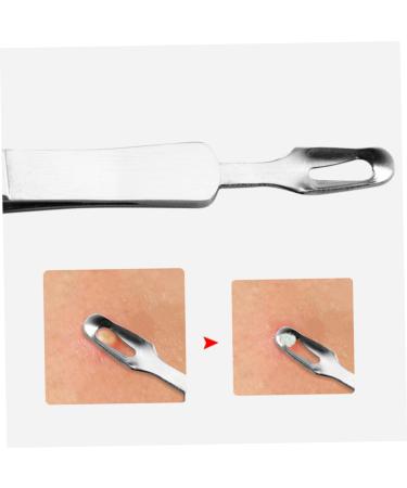 Baluue 6 Pcs Clip Blackhead Extraction Tool Kit Pimple Remover Pimple Extractor Silver Stainless Steel 1 count (Pack of 1) - Buy Online on GoSupps.com