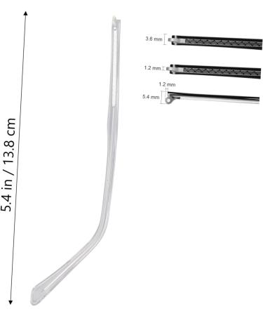 Buy Lurrose Universal Glasses Frame Repair Legs - Transparent Spare Parts 13.8x0.36cm for Men & Women | International Shipping - Buy Online on GoSupps.com