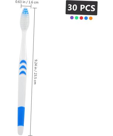 Beaupretty 30 Disposable Toothbrushes - Travel-Friendly Soft Oral Care Tool for Family & Hotel Use - Buy Online on GoSupps.com