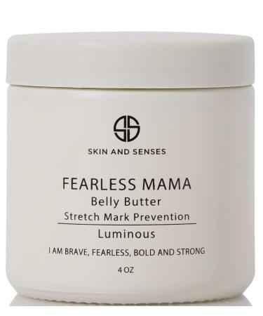 Fearless MaMa Stretch Mark Prevention Belly Butter for Pregnancy (Luminous Scent) - 100% Natural Loaded With Ingredients That Nourish  Moisturize & Heal The Skin. Stretch Marks & Scars Defense (Luminous) - Buy Online on GoSupps.com