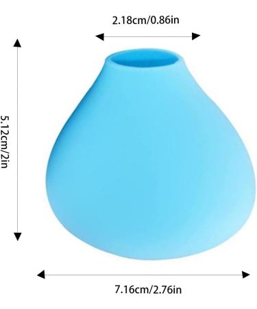 Dust-Proof Makeup Brush Covers | Dust-Proof Travel Makeup Brush Organizer Storage Covers & Long-Lasting Foundation Brushes Caps for Aezon Blue - Buy Online on GoSupps.com