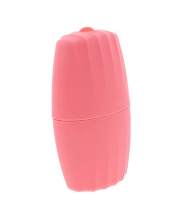 Healeved Ice Roller to Shrink Pores and Facial Tools Ice Roller for Face & Eye Puffiness Relief Ice Rollers Ice Globes Face Roller Facial Roller Face Ice Roller Ice Roller for Face and Eye 11.4x6.5cm Pink