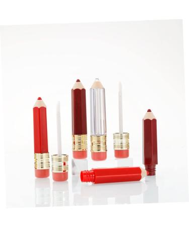 Beaupretty Lot De 6 Tubes De Gloss L vres Vides 5 Ml Transparent Et Rouge Mini Format Rechargeable Pour Filles Et Femmes Diy Maquillage Et Voyage - Buy Online on GoSupps.com