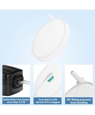 Flintronic Nano Aquarium Air Stone - Ultra Quiet Aerator for Ponds & Aquariums | Tiny Bubbles for Enhanced Oxygen (100mm) - Buy Online on GoSupps.com