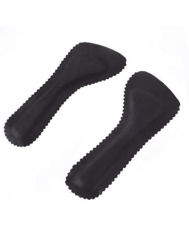ARTIBETTER Leather High Heel Insoles - Latex Heel Cushions for Women's Shoes - Anti-Slip Shoe Pads for Summer Daily Use (Black) - Buy Online on GoSupps.com