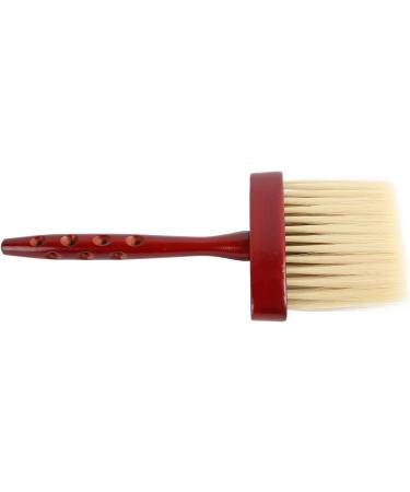 Qukaim Barber Neck Duster Barber Neck Duster Brush Wooden Long Handle Nylon Bristles for Beauty Salon Hair Home 40 cm Long - Buy Online on GoSupps.com