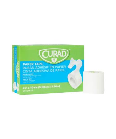 CUARD Paper Medical Tape 2 Inch x 10 Yard per Roll Box of 6 2 x 10 yd (Pack of 6) - Buy Online on GoSupps.com