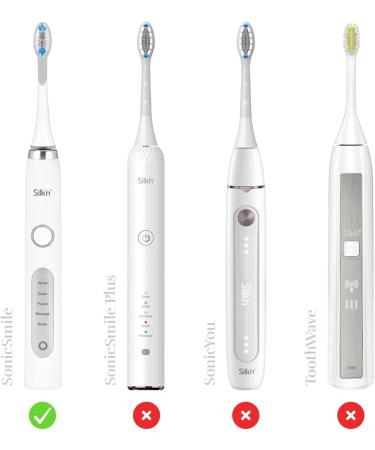 Silkn SonicSmile Tongue Cleaner & Electric Toothbrush - Fresh Breath Duo (2 Pack) | Best International Shipping - Buy Online on GoSupps.com