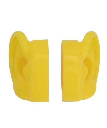 Silicone Ear Model Set - Yellow, Waterproof, Bubble-Free for Acupuncture Practice and Hospital Teaching - Buy Online on GoSupps.com