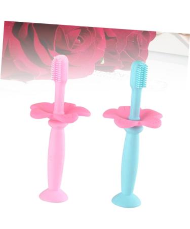 Beaupretty 4-Piece Silicone Toothbrush Set for Infants | Travel Dental Care & Finger Toothbrushes | Safe Oral Care for Children - Buy Online on GoSupps.com