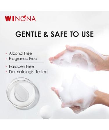 WINONA Skin Care Facial Cleanser Gel with Hyaluronic Acid for Face Washing Gentle Hydrating Soothing 2.83oz Type A - Buy Online on GoSupps.com