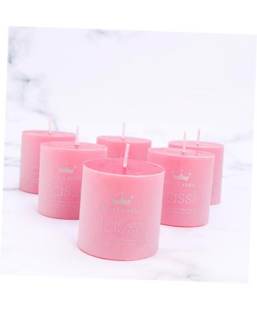 FRCOLOR 6pcs Scented Soy Candles - Red Cylindrical Event Candles for Parties - Women's Fragrance - International Shipping - Buy Online on GoSupps.com