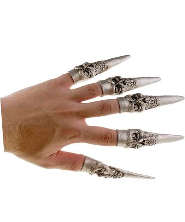 Healeved 2 Sets Fake Nails Nail Art Decoration Fake Party Nails False Nails Props Cosplay Accessories Funny False Nail Halloween Costume Accessories Paw Ornament Make up Apparel - Buy Online on GoSupps.com