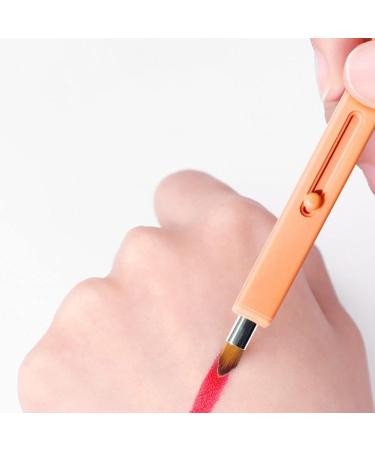 Minkissy 1pc Retractable Lip Brush Lipstick Brush Lipstick Gloss Applicator Makeup Lip Lip Gloss Applicator Telescopic Plastic Travel Lip Gloss Brush - Buy Online on GoSupps.com