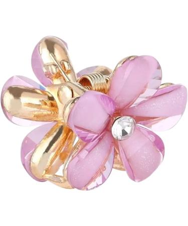 New 2025 1Pc New Mini Flower Hairpins Women New For Fashion Hair Claw Barrettes Hair Crab Clips Styling Braiding Make Up Tool Hair Styling Accessory Jewelry Fashion Accessories Creative Gift - Buy Online on GoSupps.com
