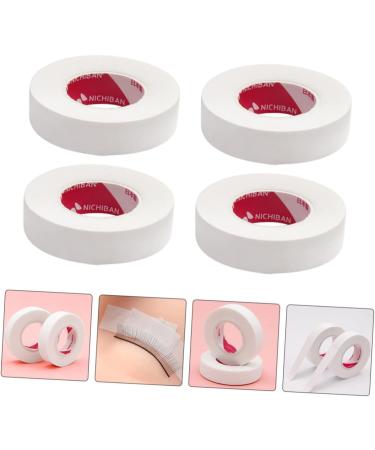 DOITOOL 6rolls Eyelash Tape Lash Extension Tape Lash Pads for Lash Extensions Make up Accessories Makeup Supplies Eyelash Beauty Tools Lifting Belt Miss Polyolefin Film White With Hole - Buy Online on GoSupps.com