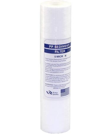 NOWON 5Pcs Replacement Water Sediment Filters (5 Micron) 10" Cartridges - Buy Online on GoSupps.com
