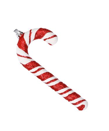 Alipis 1pc Christmas Ornaments Decor Mini Accessories Home Red Candy Tree Party Ornament Cosmetics Outdoor Red 15X7X2CM