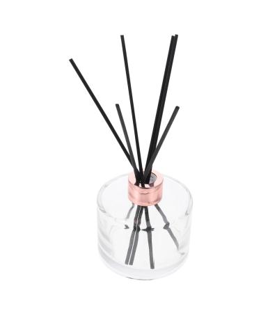 FOMIYES 1 Set Aromatherapy Glass Bottle Empty Perfume Bottle Diffuser Reeds Sticks Refill Scented Reed Diffuser Reed Oil House Decorations for Home Empty Bottle Dispenser The Se Cylinder
