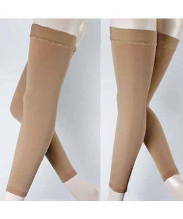 Large Long Nine-Quarter Varicose Vein Therapeutic Socks - Leg Protection Anti-Thrombotic Medical Support | Black, Size Large - Buy Online on GoSupps.com