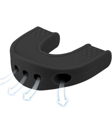 Jaw Trainer Women U-Shaped Jawline Exerciser Jawline Trainer | Jaw Sculpting Tool Jawline Shaper with Storage Box for Women Men Black - Buy Online on GoSupps.com