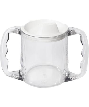 NRS Healthcare Cup for Care Needs | Plastic 2 Handles & Spout Lid | Ideal for Easy Drinking - Buy Online on GoSupps.com
