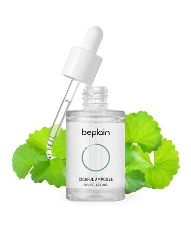 beplain Centella Acne Serum (1.01 fl.oz) | Hyaluronic Acid Hydrating Spot Corrector | Korean Skin Care for Sensitive, Acne Prone Skin | Beplain Cicaful Ampoule 1.01 Fl Oz (Pack of 1)