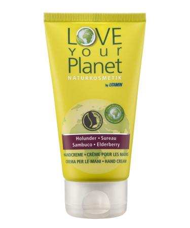 Love your Planet Hand Cream Elderberry 75 ml 1 pack (1 x 75 ml)
