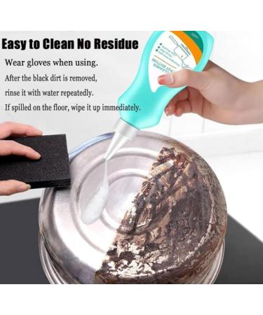 Gel Cleaner for Pot Bottom Magic Gel Cleaner for Pots and Pans Gel Cleaner For Cookware Bottom 150g Black Pot Bottom Cleaning Gel Bottom of the Pot Black Scale Cleaner (2pcs) - Buy Online on GoSupps.com