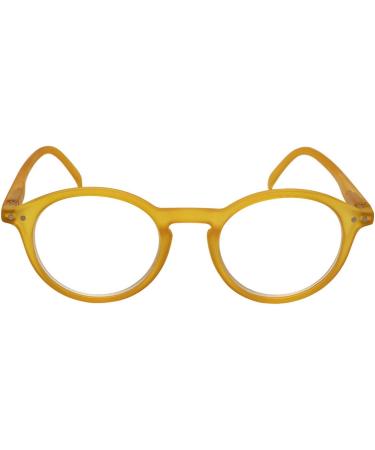 Calabria ZT-1662 Round Reading Glasses +1.50 | Trendy Vintage Eyewear for Men & Women | Stylish Single Power TR90 Readers - Buy Online on GoSupps.com