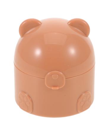 SOIMISS Bo te Poudre Corps en Plastique L ger 50 G tui Vide R utilisable D Ourson pour Gar on et Filles Distributeur Portable Hygi nique et Anti-Fuites Voyage et Soins B b