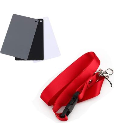 3-in-1 Digital Photography Color Balance Card Set - 18% Gray/White/Black - Buy Online on GoSupps.com