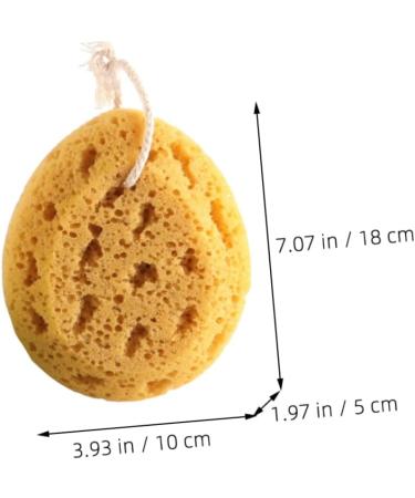 2pcs Honeycomb Bath Sponge Set | Exfoliating Shower Scrubber & Body Wash Supplies - International Shipping Available - Buy Online on GoSupps.com