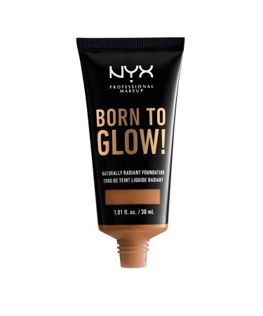 NYX Born To Glow Radiant Foundation - Almond (Medium, Cool Undertone) - Buy Online on GoSupps.com
