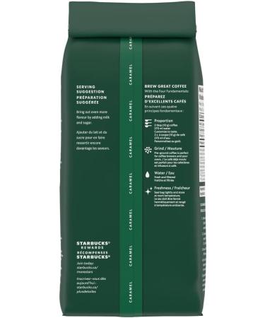 STARBUCKS Caramel Flavoured Ground Coffee 311g Bag Caramel 6 - Buy Online on GoSupps.com