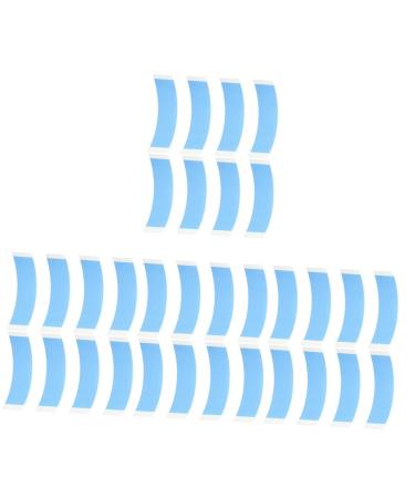 FRCOLOR 32 Pcs Lace Hair Block Film Blue Wigs for Women Hair Tape Women Lace Tape Womens Wigs Tape for Wig Hair Wig Tape Invisible Tape Lace Wig Tape Miss Spray Front Support