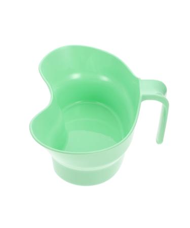 Luxshiny Bed Mouthwash Cup Patient Mouthwash Basin Plastic Dental Emesis Tray for Elderly Bedridden Patients Teeth Cleaning