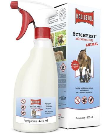 Buy Ballistol Stichfrei Animal Pump Spray 600ml - Safe & Effective Animal Care | Fast International Shipping - Buy Online on GoSupps.com
