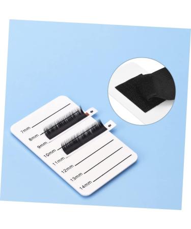 Eyelash Display Board & Holder Tray for Lash Extensions - Acrylic Storage Tool (7.9x5.4cm - Buy Online on GoSupps.com