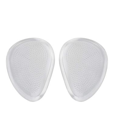 5 Pairs High Heel Shoe Pad Half Foot Cushions Insoles for High Gel Pads for Shoes Metatarsal Clear Heels of Foot Insoles Heel Cushion Inserts Forefoot Pad Bunion So Soft