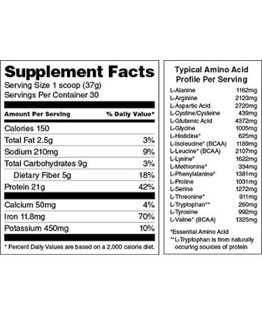 Buy swiig Organic Ancient Grains Plant Protein (2.7 lb Chocolate) Natural Superfood for Health and Fitness | International Shipping Available - Buy Online on GoSupps.com